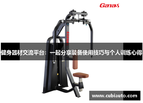 健身器材交流平台：一起分享装备使用技巧与个人训练心得